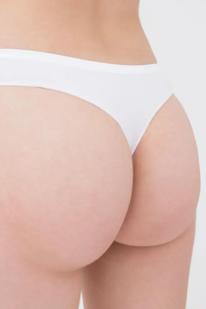 Nahtlose STRING BRIEFS (white)