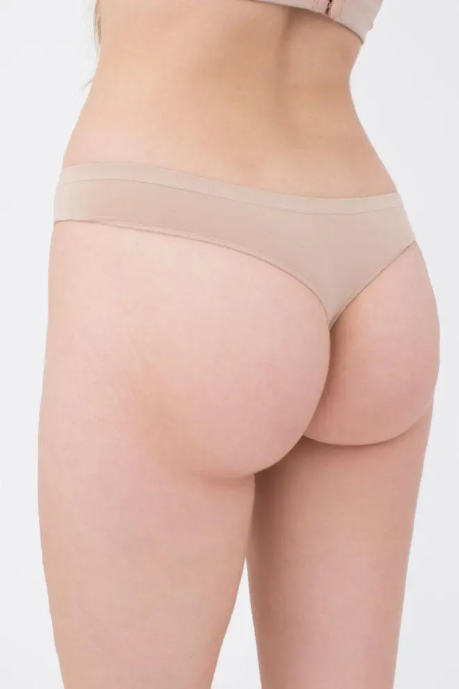 Seamless thong briefs STRING BRIEFS (naturale)