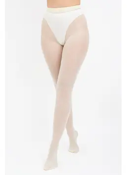 Matte microfiber tights SAMBA 40 den (yellow yogurt)