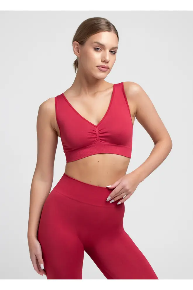 Nahtloses Push-up-Oberteil TOP SHAPE (winterberry) Nahtloses Push-up-Oberteil TOP SHAPE (winterberry)