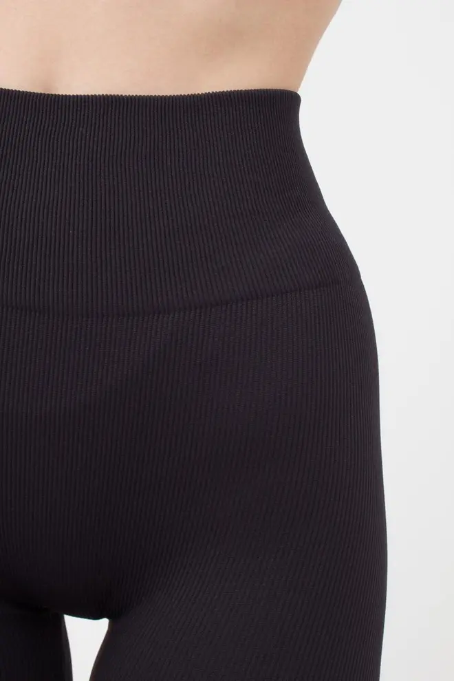 Ribbed Cycling Shorts TRACKS RIB (black)