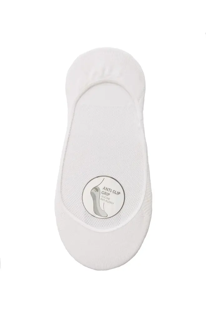 Unsichtbare Füßlinge WF1 BALLERINA COMFORT (white)