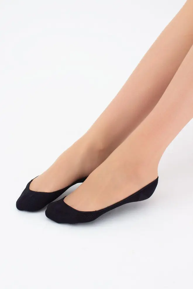 Invisible Footies WF1 BALLERINA COMFORT (black)