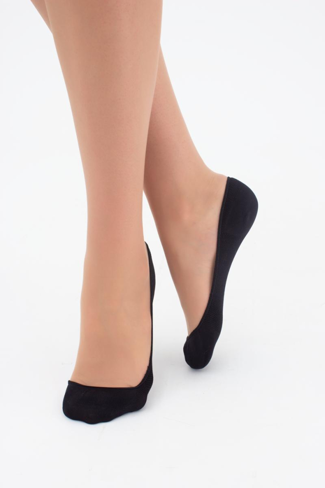 Invisible Footies WF1 BALLERINA COMFORT (black)