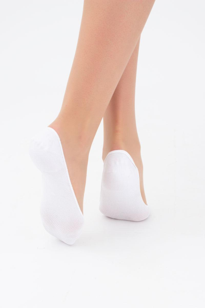 Unsichtbare Füßlinge WF1 BALLERINA COMFORT (white)