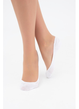 Unsichtbare Füßlinge WF1 BALLERINA COMFORT (white)