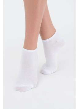 2 Pack Baumwollesocken (white)