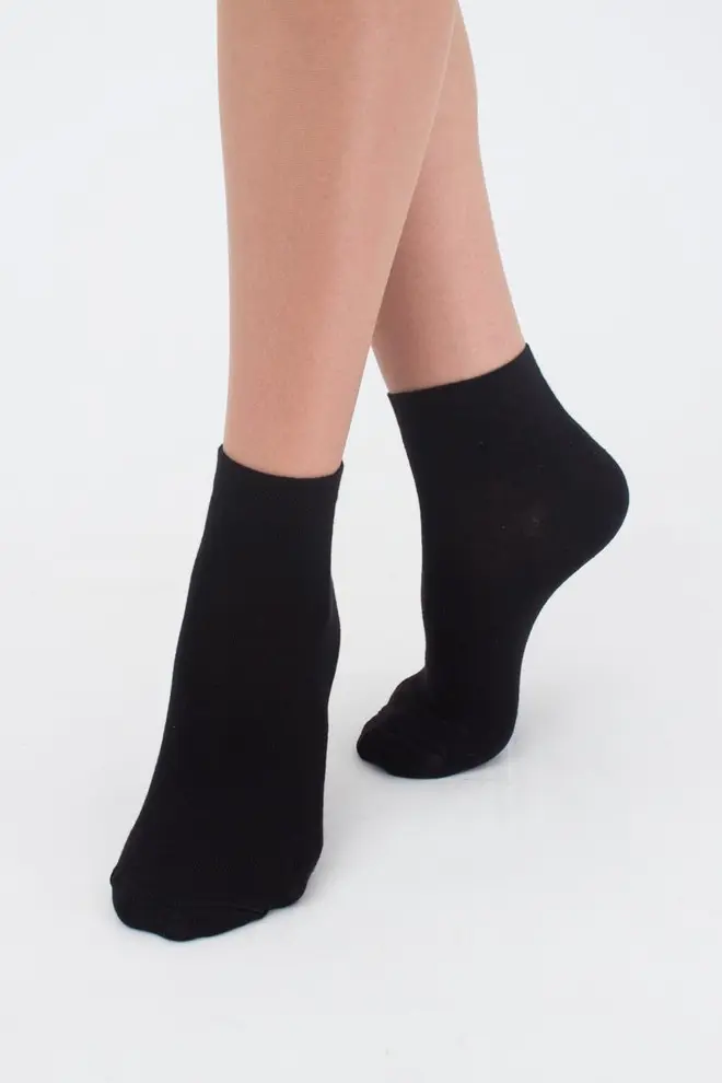 2 Pack Baumwollesocken WS2 CLASSIC (black)