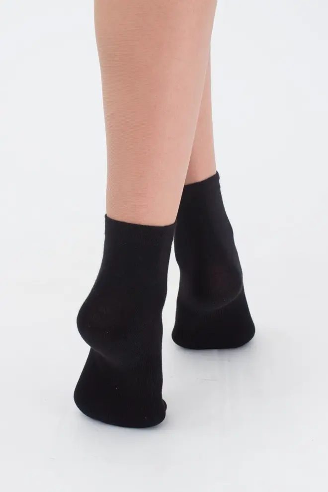 2 Pack Baumwollesocken WS2 CLASSIC (black)