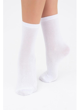 2 Pack Cotton High Socks WS3 CLASSIC (white/white)