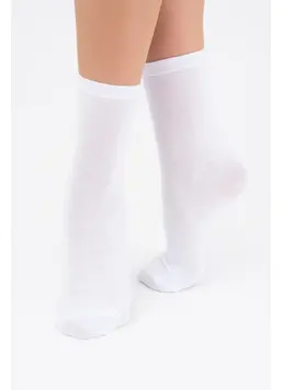 2 Pack Hohe socken aus Baumwolle WS3 CLASSIC (white/white)