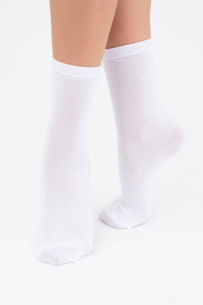 2 Pack Cotton High Socks WS3 CLASSIC (white/white)