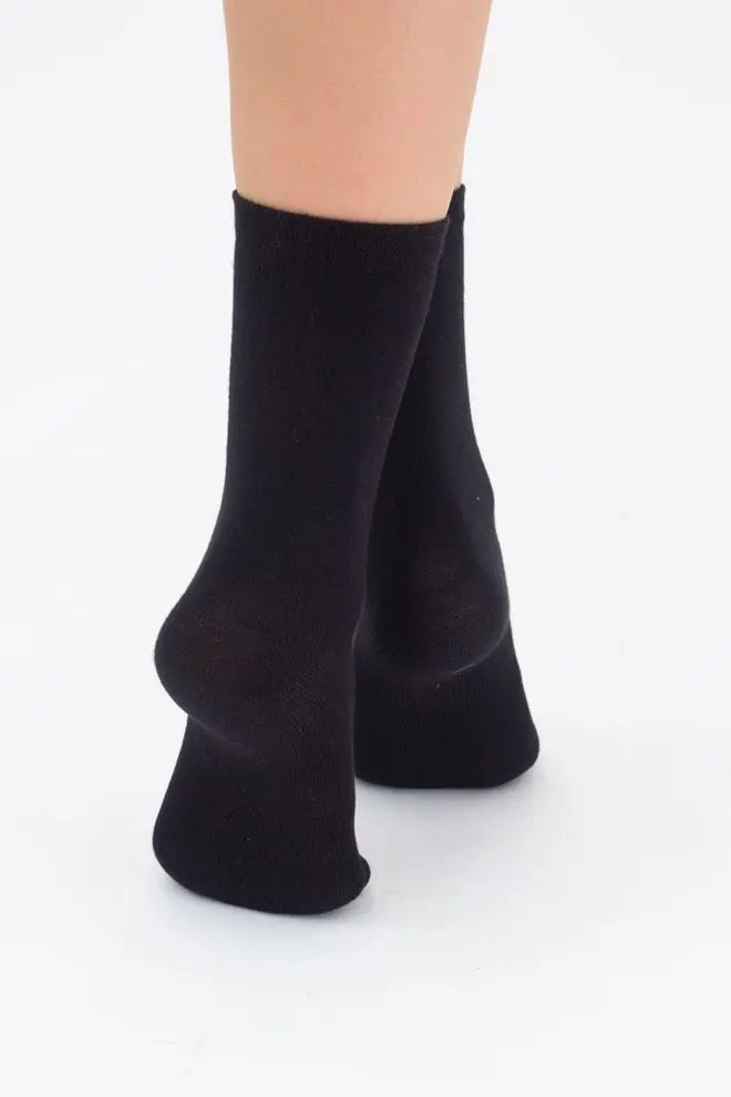 2 Pack Cotton High Socks WS3 CLASSIC (black/white)