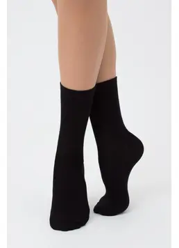 2 Pack Hohe socken aus Baumwolle WS3 CLASSIC (black/black)