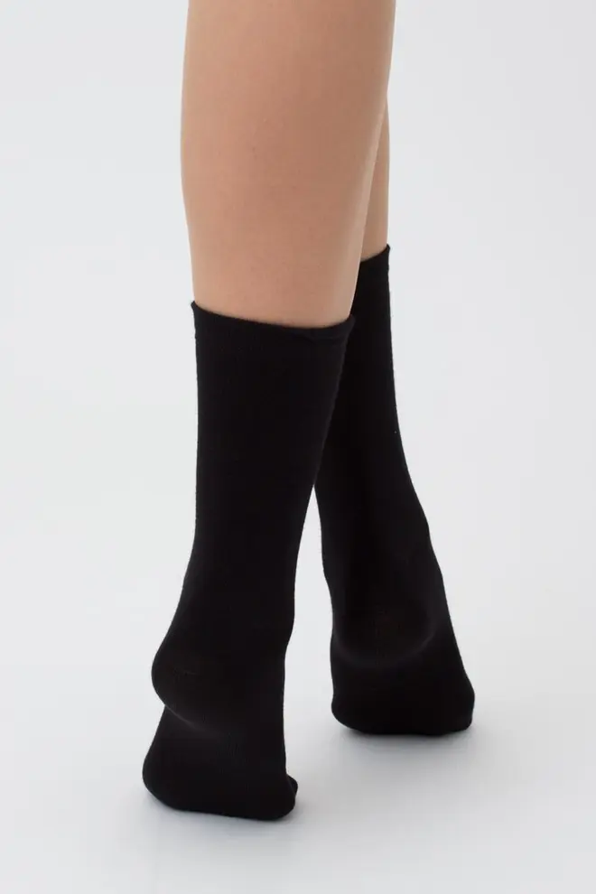 2 Pack Cotton High Socks WS3 CLASSIC (black/black)