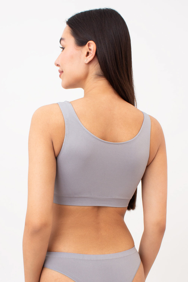Seamless tank top on wide straps TANK TOP (griffin)