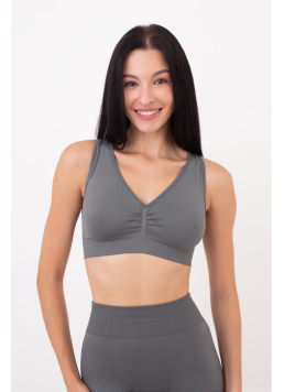 Seamless Push-up Top TOP SHAPE (poppy seed)