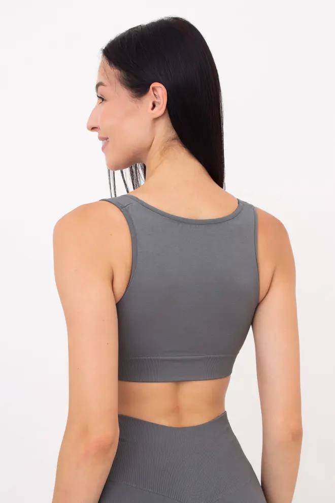 Seamless Push-up Top TOP SHAPE (poppy seed)