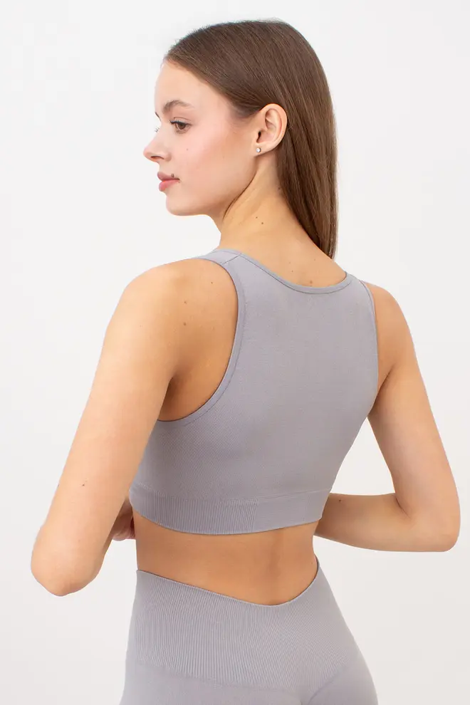 Nahtloses Push-up-Oberteil TOP SHAPE (griffin)