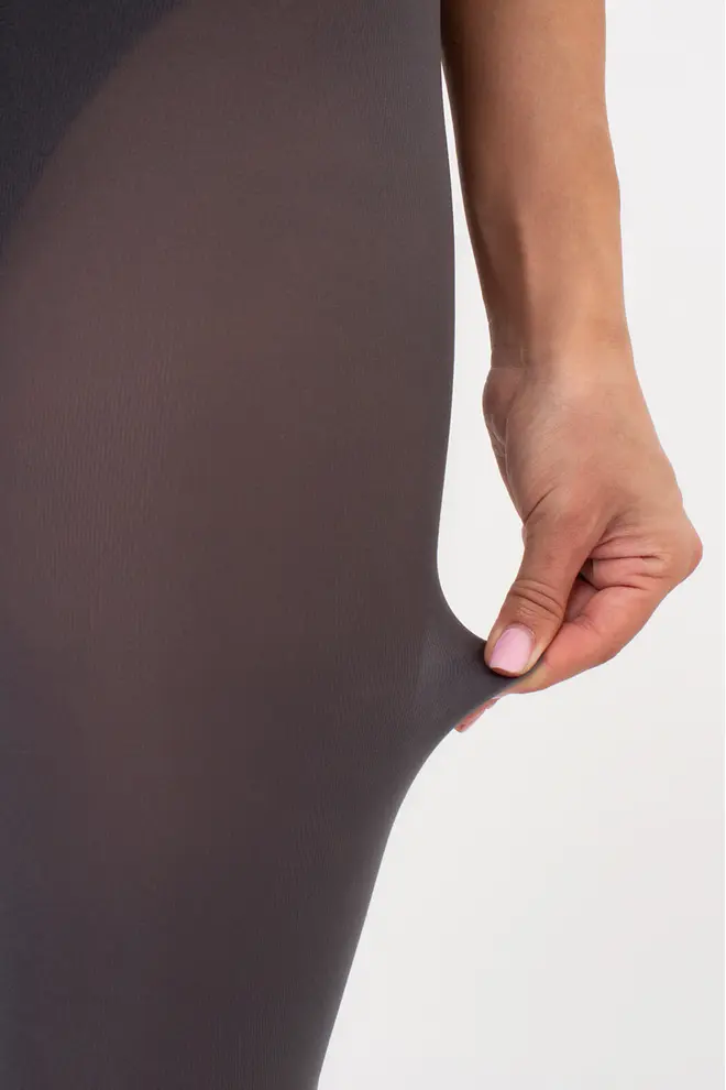 Warme Mikrofaser-Strumpfhosen BLUES 3D 70 den (fumo)