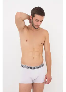 Boxershorts aus Baumwolle G-MAN 20401/60 (white)