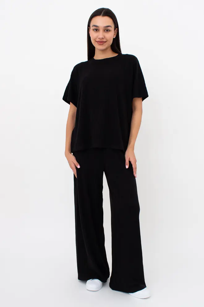 2-Teiliges Set aus Viskosemischung LIGHT ESSENCE 5122/250 (black)