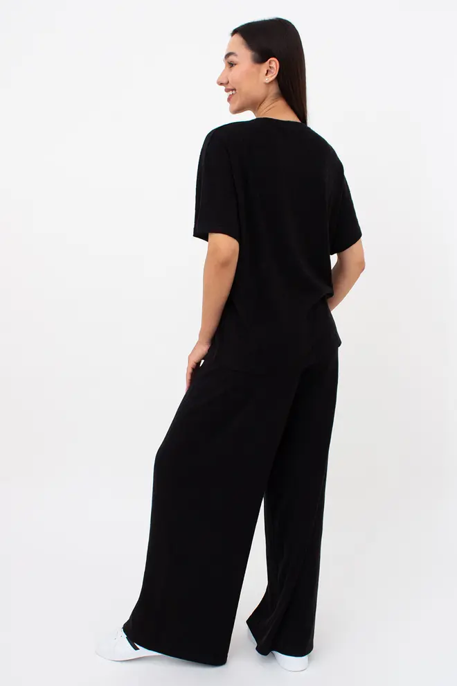 2-Piece Set of Viscose Blend LIGHT ESSENCE 5122/250 (black)