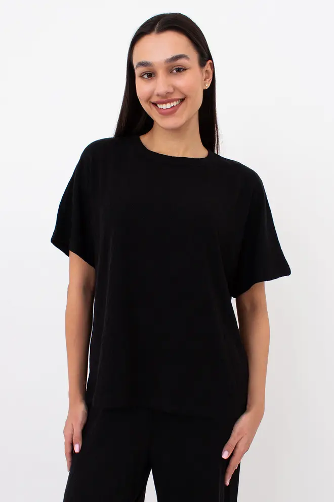 2-Piece Set of Viscose Blend LIGHT ESSENCE 5122/250 (black)