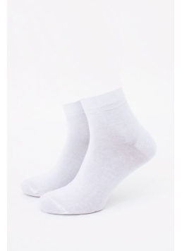 Herrensocken aus Baumwolle MS2 SOFT PREMIUM CLASSIC (white)