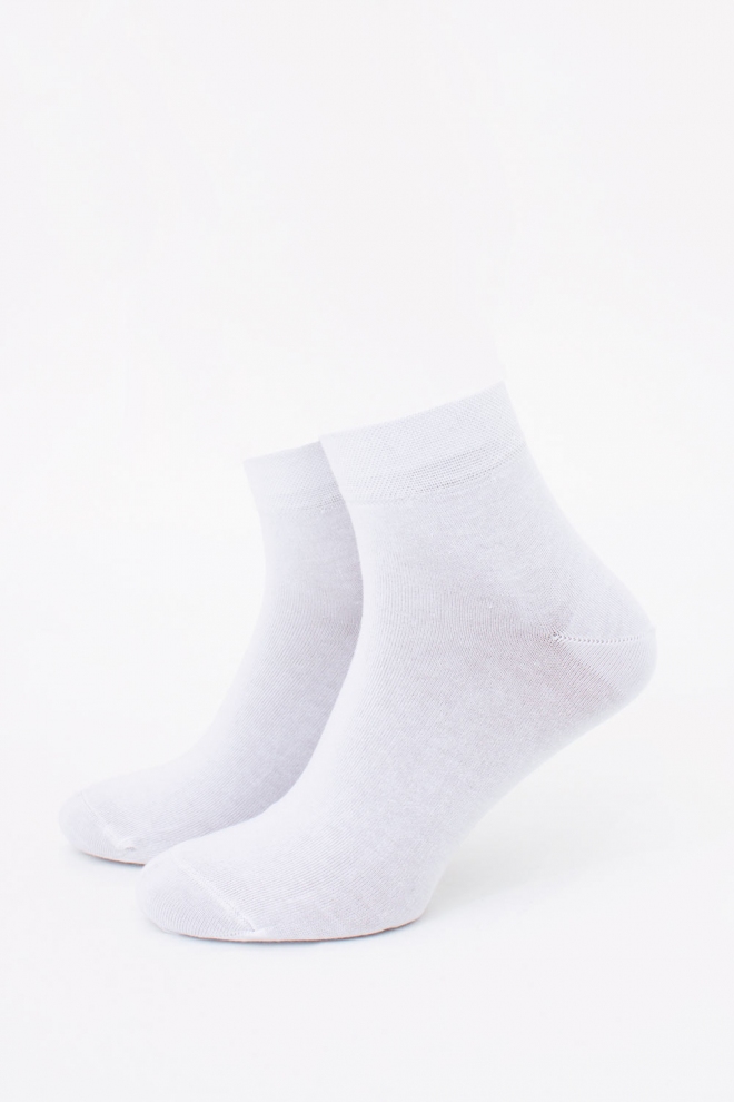 Herrensocken aus Baumwolle MS2 SOFT PREMIUM CLASSIC (white)
