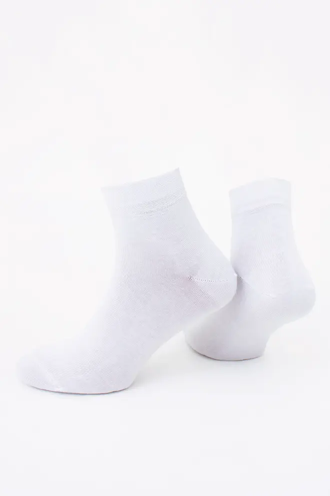 Herrensocken aus Baumwolle MS2 SOFT PREMIUM CLASSIC (white)