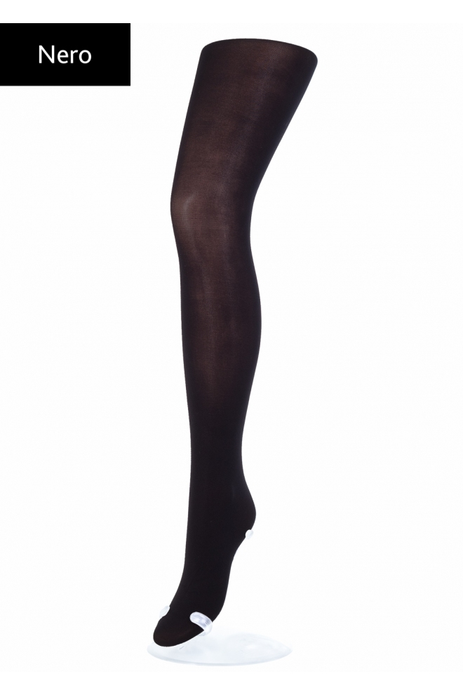 Warme Mikrofaser-Strumpfhosen BLUES 3D 70 den (nero)