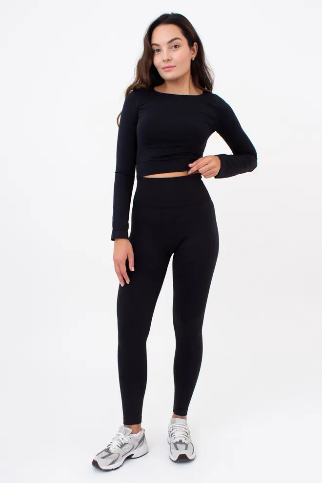 Seamless LEGGINGS SPORT SHAPE (black)