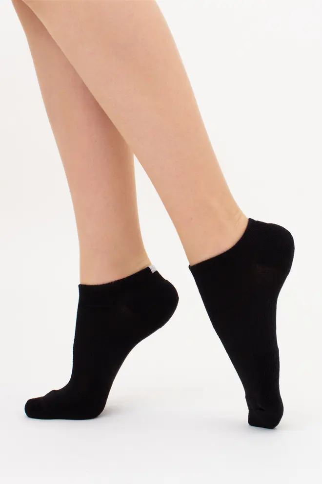 Trekkingsocken niedrig unisex US1 SHORT TREKKING (black)