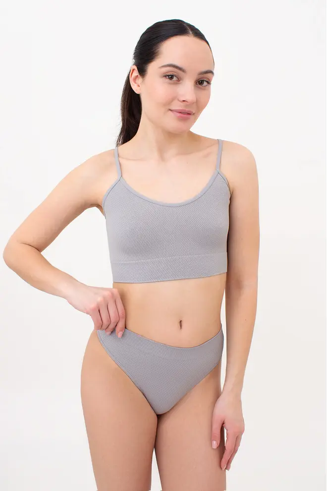 String-Slips mit körniger Textur STRING BRIEFS GRAIN (griffin)