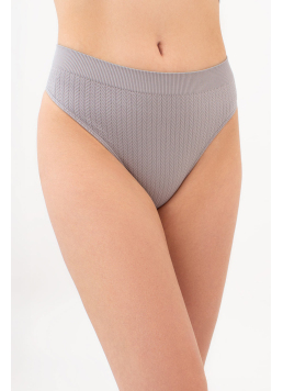 Thong briefs with textured braid pattern STRING BRIEFS BRAID (griffin)