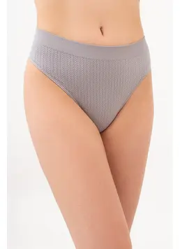 String-Slip mit strukturiertem Zopfmuster STRING BRIEFS BRAID (griffin)