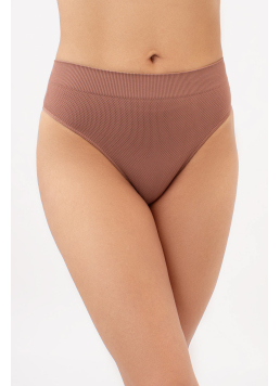 Seamless Brazilian Briefs with Grainy Texture BRASILIAN BRIEFS GRAIN (mokko)