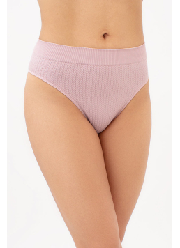 Nahtloser Brazilian Slip mit strukturiertem Zopfmuster BRASILIAN BRIEFS BRAID (burnished lilac)