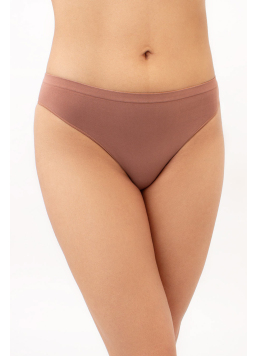 Seamless Brazilian briefs BRASILIAN BRIEFS COLOR (mokko)