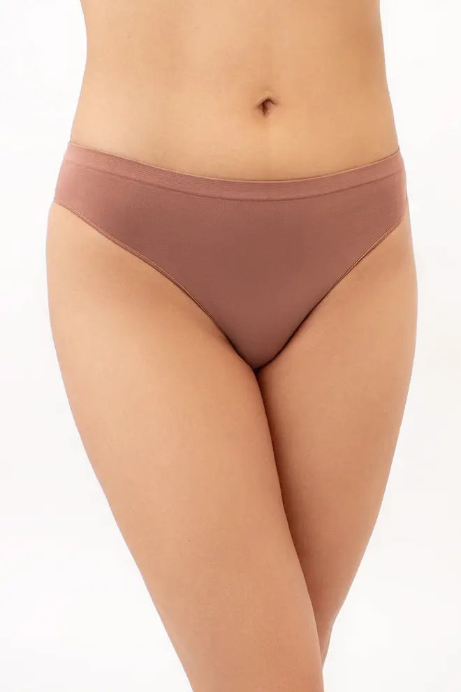 Nahtloser Brazilian Slip BRASILIAN BRIEFS COLOR (mokko)