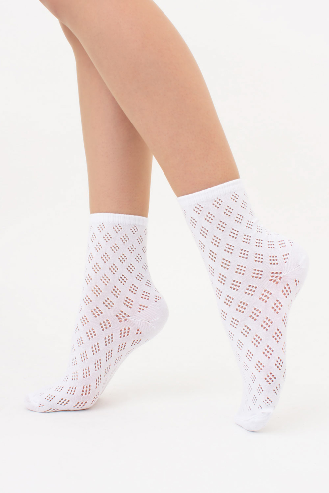 Openwork Socks WS3 AIR 001 (V1) (bianco)