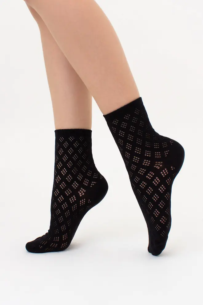 Socken mit Lochmuster WS3 AIR 001 (V1) (nero) Socken mit Lochmuster WS3 AIR 001 (V1) (nero)